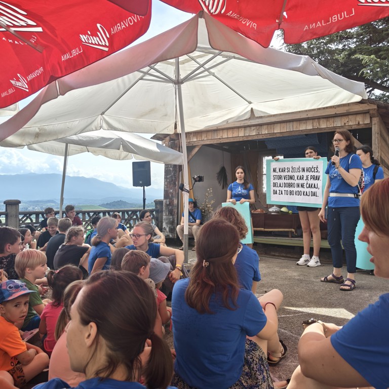 "Ni mi vseeno - živim pošteno" - Oratorij in ustvarjalni počitniški teden 2024