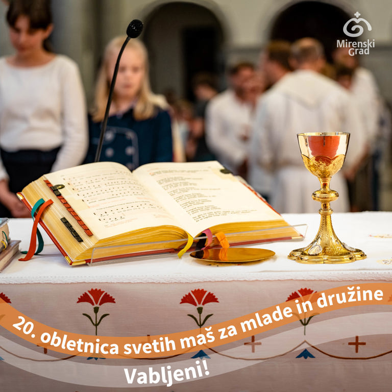 Jubilejna sveta maša za mlade in družine